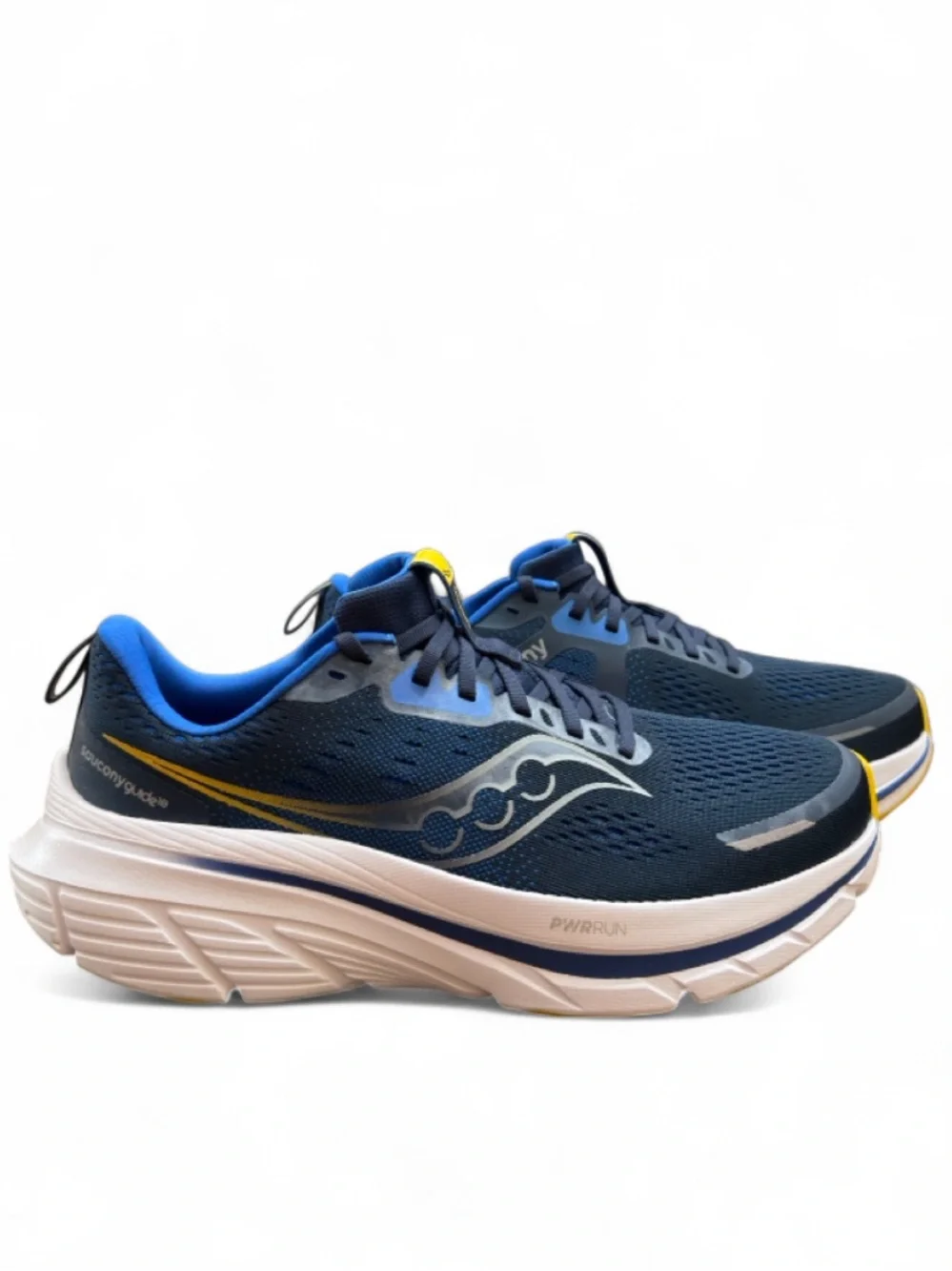 Saucony Guide 18 ‘Navy/Yellow’ Running Shoes Size US Men’s 10/ Women 11.5 (NEW)